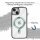Handyhülle mit integrierter Magnet für iPhone 14 Pro Plus Max Hülle TPU iPhone 14 Schwarz