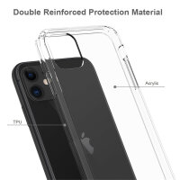 Handyhülle für Apple iPhone 11 – Bumper Back Cover Transparent