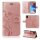 Handy Tasche ZTE Blade Hülle Schutzhülle Klapphülle Flip Case Buchhülle Etui TPU Blade A31 Rosegold