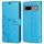 Hülle für Google Pixel 7 / Pixel 7 Pro / Pixel 7A  Klapphülle Handyhülle Etui Blau Pixel 7