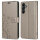 Handy Tasche für Samsung Galaxy A05s Hülle Handyhülle Klapphülle Wallet Case Grau