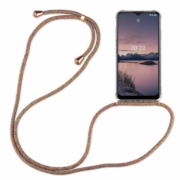 Handykette Nokia G11 / G21 Handyhülle mit Band Schutz Hülle Kordel Handy Tasche