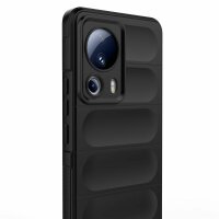 Hülle für Xiaomi Handyhülle Outdoor Case Handy Tasche Silikon Back Cover Bumper Schwarz 13 Lite