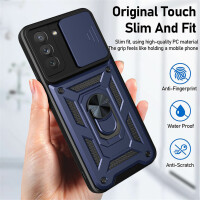 Handyhülle Für Samsung S21 FE Handy Tasche Hülle Outdoor Case TPU Silikon Bumper