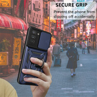 Handyhülle Für Samsung S21 FE Handy Tasche Hülle Outdoor Case TPU Silikon Bumper