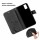 Handy Tasche ZTE Blade Hülle Schutzhülle Klapphülle Flip Case Buchhülle Etui TPU Blade A51 Schwarz