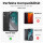 Handykette für Nokia C32 Handyhülle mit Band Umhängehülle mit Band Hülle Cover  Schwarz