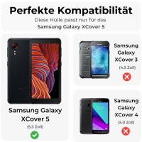 Handykette für Samsung Galaxy Xcover 5 – Handyhülle mit Band Rainbow