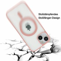 Handyhülle mit integrierter Magnet für iPhone 14 Pro Plus Max Hülle TPU iPhone 14 Pro Pink