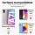 Handy Hülle mit Band Schutzhülle Handykette Seil Silikon Handy Tasche mit Schnur Samsung Galaxy A71 SM-A715 Schwarz