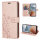 Hülle für ZTE Blade A54 Handy Tasche Handyhülle Wallet Case Klapphülle Flip Case Rosegold