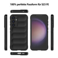 Hülle für Samsung A14 A34 A54 S23 FE S24 Handyhülle Outdoor Case Cover Bumper Schwarz Galaxy S23 FE