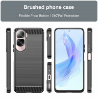 Honor 90 Lite Carbon Hülle Outdoor Handyhülle  Bumper Case Cover Handy Tasche