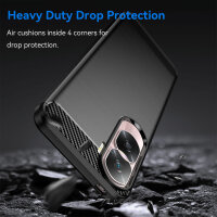 Honor 90 Lite Carbon Hülle Outdoor Handyhülle  Bumper Case Cover Handy Tasche
