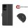 Handy Tasche für Samsung Galaxy Cover Case Buch Klapp Schutz Hülle Etui Wallet Samsung Galaxy Note20 SM-N981 Schwarz