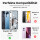 Hülle für Xiaomi 12T Handyhülle Outdoor Case Back Cover Handy Tasche Bumper Rot