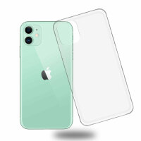 Handyhülle für Apple iPhone 11 – Transparent Case + Panzerschutzglas