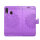 Hülle für Samsung Galaxy Handy Tasche Handyhülle Wallet Case Schutz Cover Etui Samsung Galaxy A7 2018 Lila