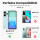 Handykette für Xiaomi Redmi 13 / Poco M6 Handyhülle mit Band Hülle mit Kordel Blau