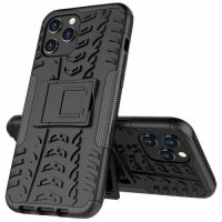 Handyhülle für Apple iPhone 12 Pro Max – Panzer Case Schwarz