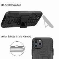 Handyhülle für Apple iPhone 12 Pro Max – Panzer Case Schwarz