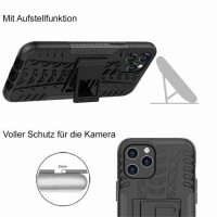 Handyhülle für Apple iPhone 12 Pro Max – Panzer Cover Schwarz