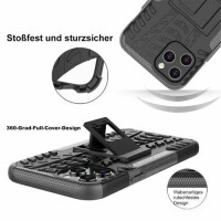 Handyhülle für Apple iPhone 12 Pro Max – Panzer Cover Schwarz