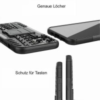 Handyhülle für Apple iPhone 12 Pro Max – Panzer Cover Schwarz