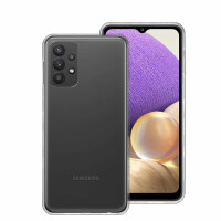 Handyhülle für Samsung Galaxy A32 5G – Transparent Case + Panzerschutzglas