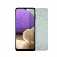 Handyhülle für Samsung Galaxy A32 5G – Transparent Case + Panzerschutzglas