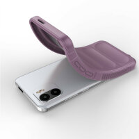 Hülle Xiaomi Redmi A1 Handyhülle Outdoor Case Back Cover Handy Tasche Bumper Lila