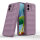 Hülle Xiaomi Redmi A1 Handyhülle Outdoor Case Back Cover Handy Tasche Bumper Lila
