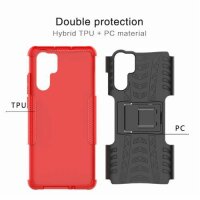 Outdoor Case Panzer Hülle Cover Huawei Handytasche Schutzhülle Handyhülle Handy Rot P30 Pro