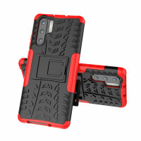 Outdoor Case Panzer Hülle Cover Huawei Handytasche Schutzhülle Handyhülle Handy Rot P30 Pro