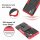 Outdoor Case Panzer Hülle Cover Huawei Handytasche Schutzhülle Handyhülle Handy Rot P30 Pro