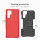 Outdoor Case Panzer Hülle Cover Huawei Handytasche Schutzhülle Handyhülle Handy Rot P30 Pro