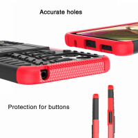 Hülle Mototorla Moto E22 / E22i Schutzhülle Handytasche Handyhülle TPU Silikon Rot