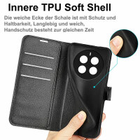 Hülle für Realme 12 Pro /12 Pro+ 5G Handyhülle Klapphülle Etui mit Kartenfächern