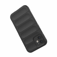 Hülle für Apple iPhone 12 / Pro / Pro Max Handyhülle Outdoor Case Cover Bumper iPhone 12 Schwarz