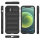 Hülle für Apple iPhone 12 / Pro / Pro Max Handyhülle Outdoor Case Cover Bumper iPhone 12 Schwarz