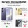 Handykette für Samsung S21 S22 S23 S24 FE Plus Ultra Handyhülle mit Band Hülle Galaxy S24+ Blau