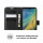 ZTE Handy Tasche Flip Cover Case Buch Klapp Schutz Hülle Etui Wallet Buchtasche ZTE Blade A5 2020 Schwarz