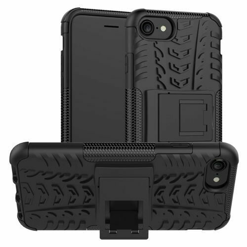 Handy Tasche für Apple iPhone Panzer Cover Case Schutz Hülle Etui Schale Bumper Apple iPhone SE 2020 Grün