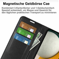Hülle für Samsung Galaxy A15 Handy Tasche Handyhülle Flip Cover Wallet Case