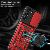 Handyhülle Für Samsung S22+ Handy Tasche Hülle Outdoor Case TPU Silikon Bumper