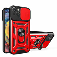 Handyhülle für Apple iPhone 15 - Panzer Case Rot