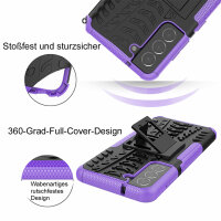 Schutz Hülle für Samsung Galaxy S21 FE 5G, SM-G990B Handy Tasche Bumper Case TPU Lila