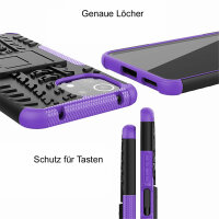 Schutz Hülle für Samsung Galaxy S21 FE 5G, SM-G990B Handy Tasche Bumper Case TPU Lila