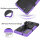 Schutz Hülle für Samsung Galaxy S21 FE 5G, SM-G990B Handy Tasche Bumper Case TPU Lila