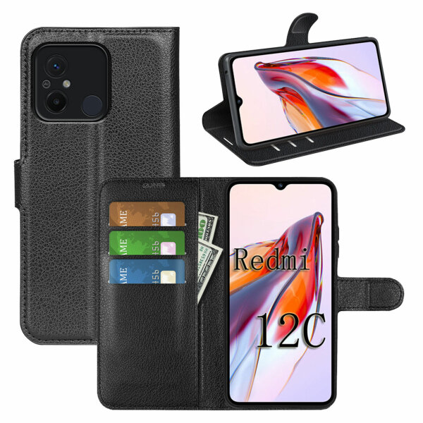 Hülle für Xiaomi Redmi 12C Handyhülle Handy Tasche Klapphülle Flipcase Cover